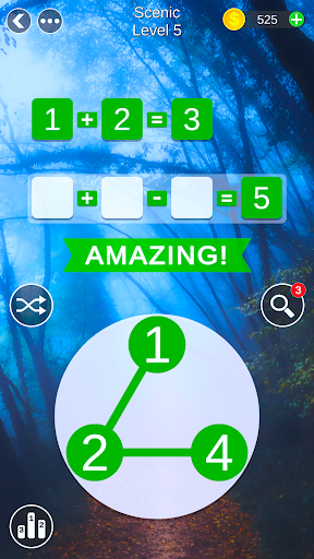 Mathscapes: Fun Math Puzzles ekran görüntüsü