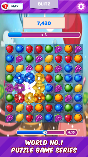 Fruit Match Blitz ekran görüntüsü