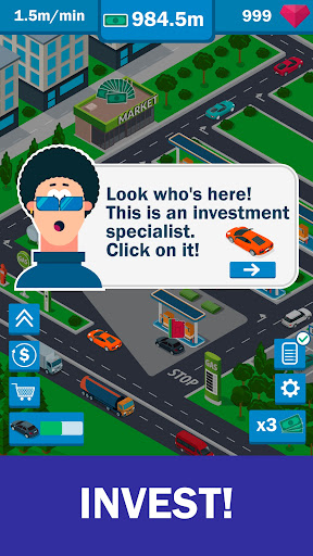 Idle gas station - fuel tycoon ekran görüntüsü