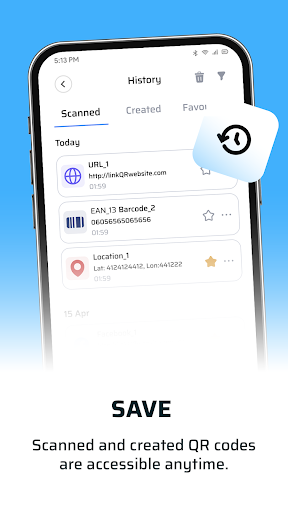QR Kod Okuyucu & Tarayıcı ekran görüntüsü
