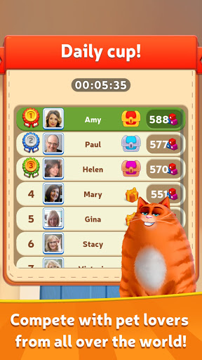 Kitty Scramble: Word Game ekran görüntüsü