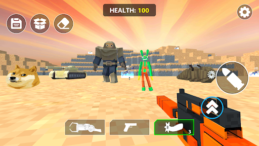 Sandbox Craft Shooter Survival ekran görüntüsü
