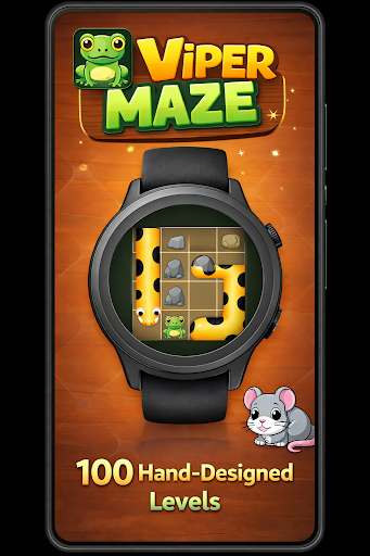 Viper Maze - Smartwatch puzzle ekran görüntüsü