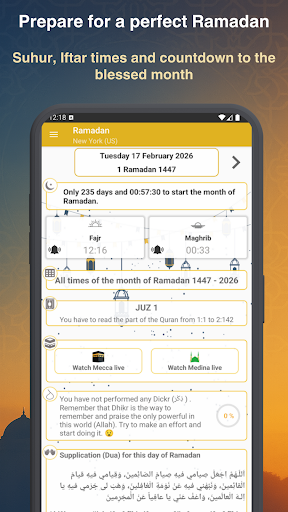 Salat: Prayer Times & Qibla ekran görüntüsü