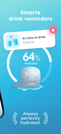 Water-reminder, tracker: Dropy ekran görüntüsü
