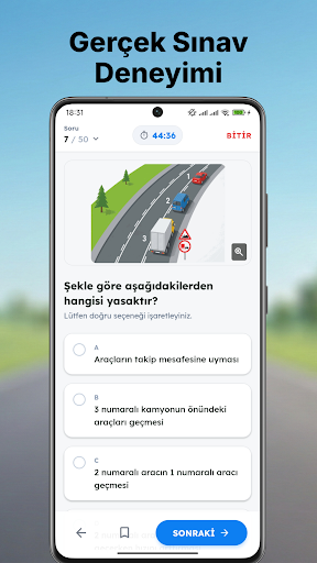 Ehliyet Mobil | Ehliyet Sınavı ekran görüntüsü
