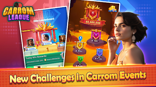 Carrom League: Friends Online ekran görüntüsü