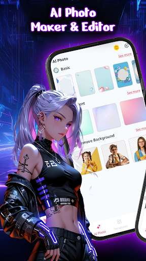 AI Photo Maker: Edit & Collage ekran görüntüsü
