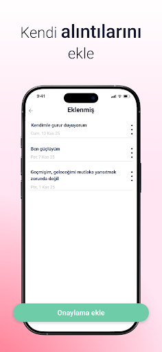 Olumlama - olumlu düşünme ekran görüntüsü