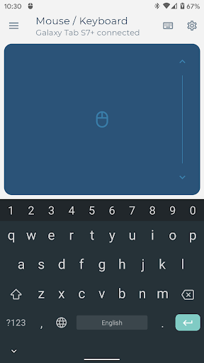 Bluetooth Keyboard & Mouse Pro ekran görüntüsü