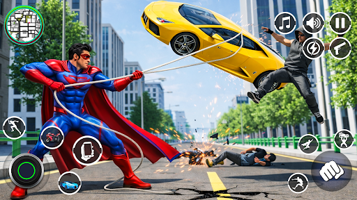 Superhero Simulator 3D ekran görüntüsü