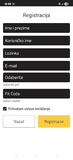 Fit Code BL ekran görüntüsü