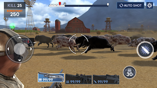 Heli Hog Hunt - Sniper Game ekran görüntüsü