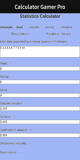 Calculator Gamer Pro ekran görüntüsü