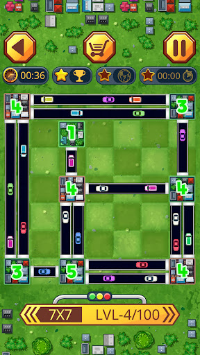 Traffic puzzle game Linky ekran görüntüsü