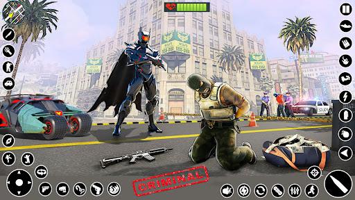Bat Superhero Man Hero Games ekran görüntüsü