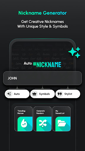 Auto Nickname Name Font Styles ekran görüntüsü
