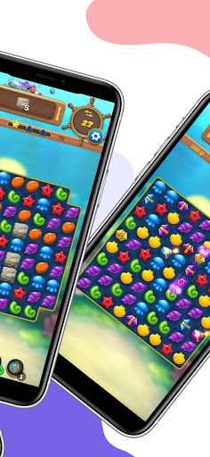 Ocean Blast Match 3 ekran görüntüsü