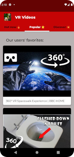SG Videoları 360 ekran görüntüsü