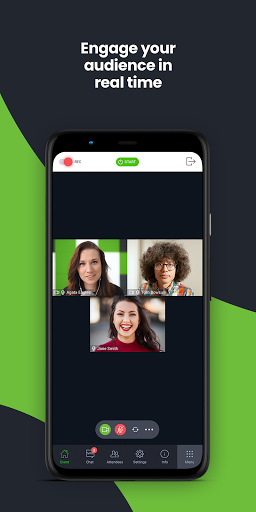 ClickMeeting Webinar App ekran görüntüsü