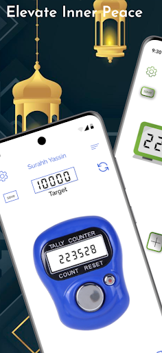 Digital Tasbih & dhikr Counter ekran görüntüsü