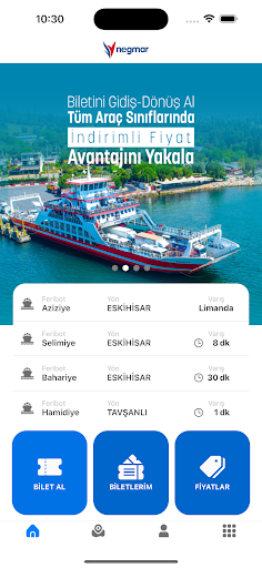 Negmar Feribot ekran görüntüsü