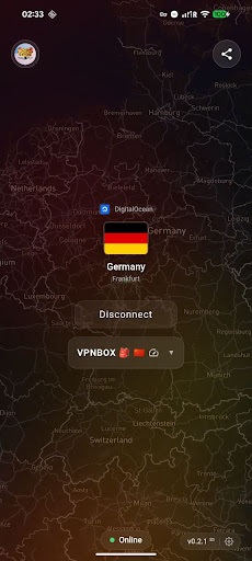 VPN BOX ekran görüntüsü