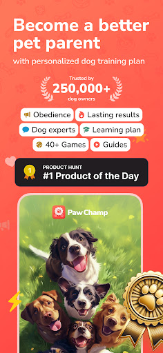 PawChamp - Dog Training & Care ekran görüntüsü