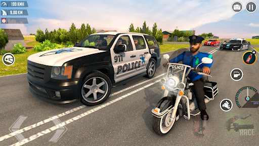 ABD Polis Bisiklet Polis Sim ekran görüntüsü