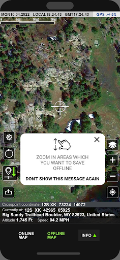 Offline Satellite Map GPS Nav ekran görüntüsü