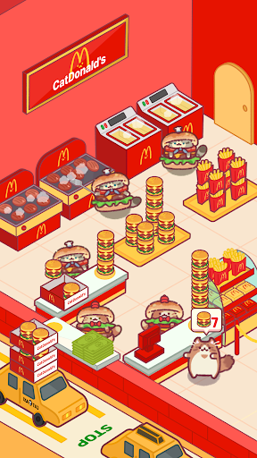 Cat Snack Bar: Cute Food Games ekran görüntüsü