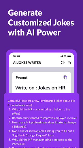AI Jokes Generator-Write Jokes ekran görüntüsü