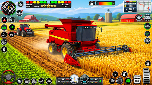 Tractor Farming Driving 3D ekran görüntüsü