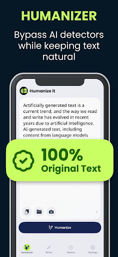 Humanize it - AI Humanizer ekran görüntüsü