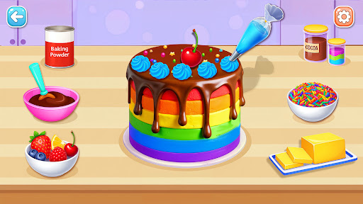 Birthday Cake Maker: Cake Game ekran görüntüsü