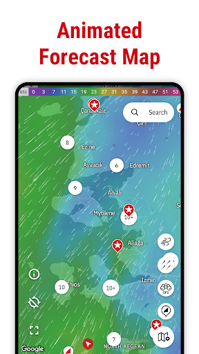 Windfinder: Rüzgar ve hava ekran görüntüsü