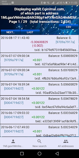 Bitcoin tracer ekran görüntüsü