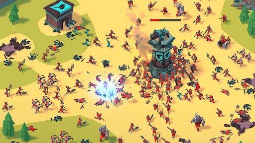 Idle Siege: Savaş Tycoon Oyunu ekran görüntüsü