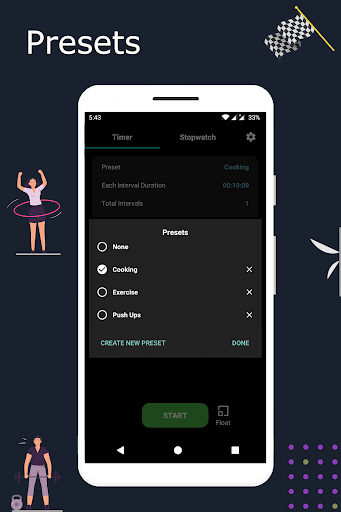 Timer Stopwatch App - Sound ekran görüntüsü