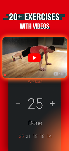 200 Push Ups - Home Workout ekran görüntüsü