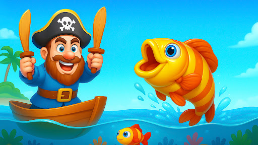 Pirate Fishing Adventure Game ekran görüntüsü