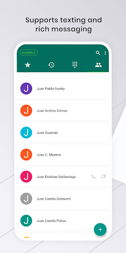 Acrobits: VoIP SIP Softphone ekran görüntüsü