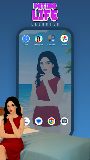 Dating Life Launcher ekran görüntüsü