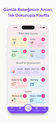 Sara Baby Tracker & Sounds ekran görüntüsü