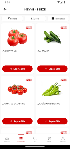 Bilgemar - Online Market ekran görüntüsü