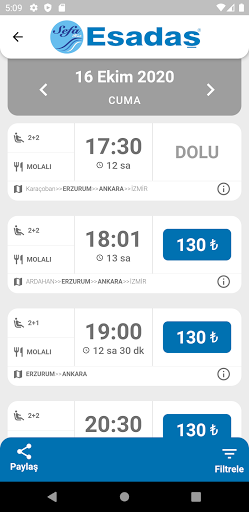 Esadaş Turizm ekran görüntüsü
