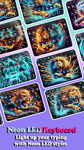 LionForce Neon Keyboard ekran görüntüsü