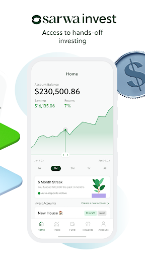 Sarwa: Invest, Trade & Save ekran görüntüsü
