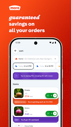 more: grocery delivery ekran görüntüsü