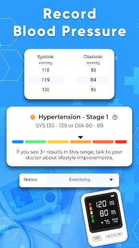 Blood Pressure BP - Heart Rate ekran görüntüsü